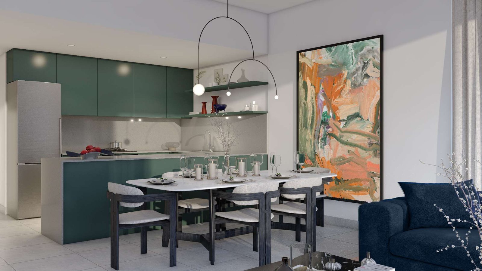 Celadon and Viridian At Central Park